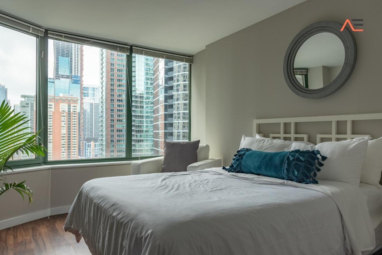 Envitae 3Br Downtown Luxurious Suite Views & Pool Chicago Exteriör bild