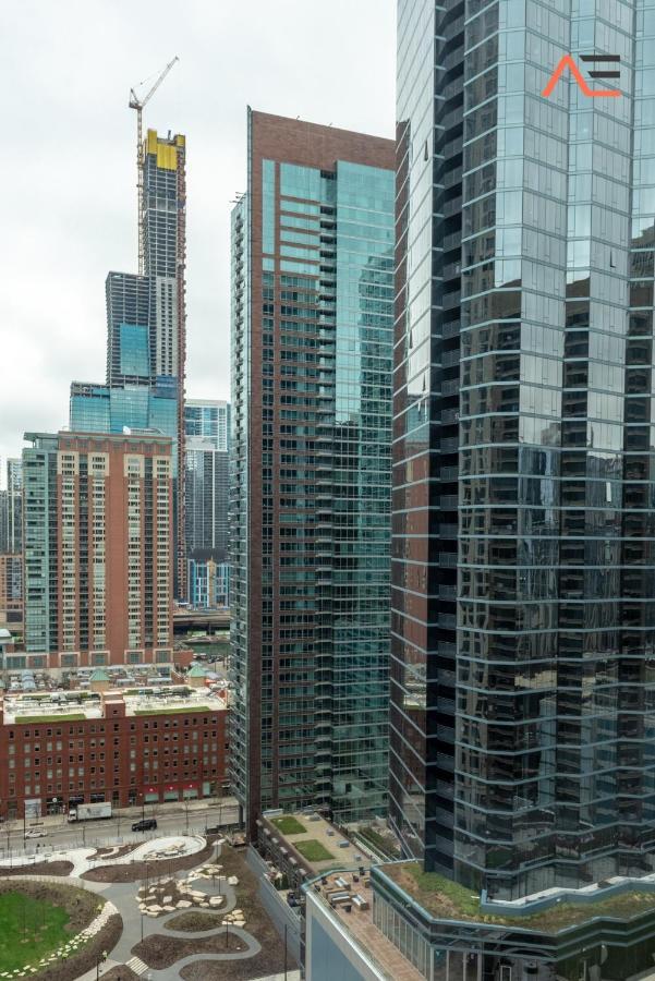 Envitae 3Br Downtown Luxurious Suite Views & Pool Chicago Exteriör bild