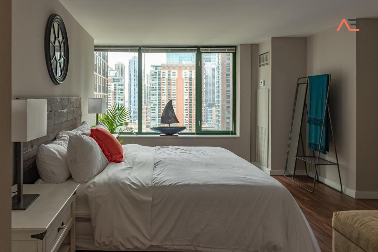 Envitae 3Br Downtown Luxurious Suite Views & Pool Chicago Exteriör bild